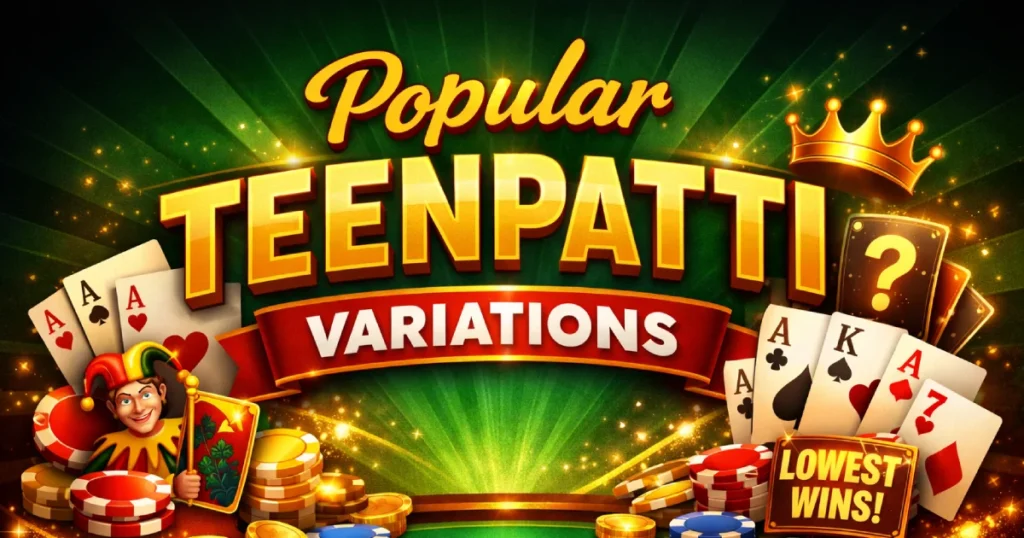 Teenpatti Variations